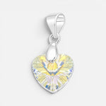Colgante Corazón Hecho con Cristal Swarovski® Tornasol