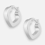 Argolla Corazón Chunky 19x18 mm