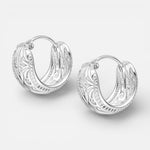 Argolla Étnica Floral 13 mm
