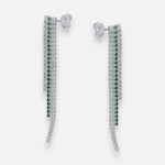 Aro Cadena Circones Tenis Esmeralda