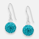 Aro Esfera Cristales Hecho con Swarovski® Calipso 10 mm