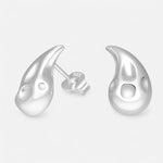 Aro Gota Chunky Martillada