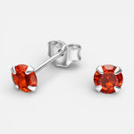 Aro Circón Granate 4 mm