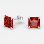 Aro Circón Granate 8x8 mm