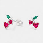 Aro Cerezas Corazones Circones Multicolor