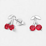 Aro Cereza Circones Rubí