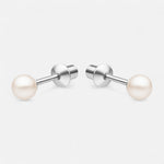 Aro con Tope Perla 4 mm