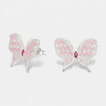 Aro Mariposa Circones Baguette Multicolor