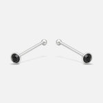 Piercing Circón Ónix 1 mm