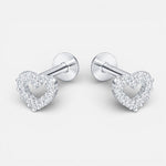 Piercing Flat Corazón Circones 6 mm