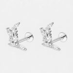 Piercing Flat Espiga Circones