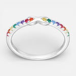 Anillo Infinito Circones Multicolor
