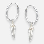 Argolla Perla Pluma 14 mm