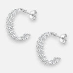 Semi Argolla Corazones Circones 18 mm