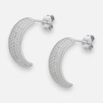 Semi Argolla Circones Pavé 16 mm