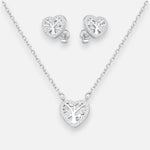 Set Collar y Aros Corazón Árbol de la Vida Circones