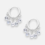Argolla Huggie Cristales 12 mm
