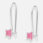 Aro Estrella Circón Rosa Francia 6 mm