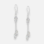 Aro Esferas Cristales Hecho con Swarovski® Tornasol