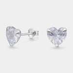 Aro Corazón Circón 8 mm