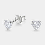 Aro Corazón Circón 4 mm