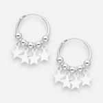 Argolla Estrellas Esferas 14 mm