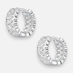Argolla Huggie Infinitos 12 mm