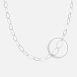 Cadena Óvalos Martillados