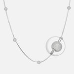 Cadena Cola de Topo con Bolitas Satinadas