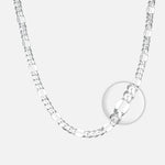 Cadena Cartier Martillada