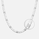 Cadena Gucci Facetada Reversible