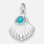 Colgante Concha Turquesa