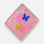 Colgante Rombo Mariposas Multicolor