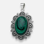 Colgante Étnico Malaquita