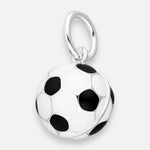 Colgante Pelota de Fútbol Esmaltado