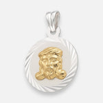 Colgante Rostro de Cristo en Oro