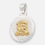Colgante Rostro de Cristo en Oro