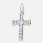 Colgante Cruz en Oro Circones
