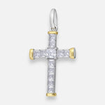 Colgante Cruz en Oro Circones