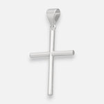 Colgante Cruz Lisa Tubular