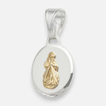 Colgante Sagrado Corazón de Jesús en Oro