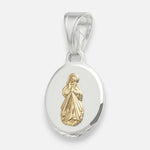 Colgante Sagrado Corazón de Jesús en Oro