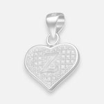 Colgante Letra Z Corazón Circones