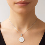 Colgante Inflado Virgen de los Rayos Milagrosa en Oro