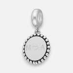 Colgante Charm Para Grabado de Iniciales, Fechas y Figuras Pequeñas