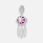 Colgante Charm Llamador de Ángeles Atrapasueños 13 mm