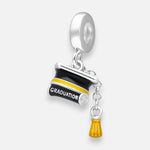 Colgante Charm Birrete Diploma Graduación Licenciatura