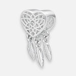Colgante Charm Corazon Atrapasueños