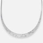 Collar Tiara Cleopatra Flores Facetadas