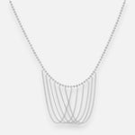 Collar Cascada Esferas Cadenas